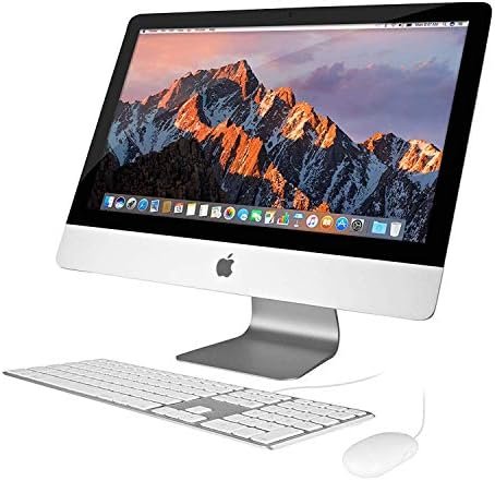 Apple iMac 21.5in 2.7GHz Core i5 (ME086LL/A) All In One Desktop, 8GB Memory, 256GB Solid State Drive, MacOS 10.12 Sierra (Renewed)