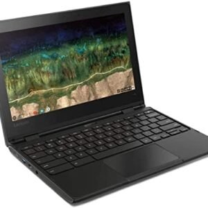 Lenovo 500e Chromebook 2-in-1 Laptop, 11.6in HD Touch, Intel Celeron N3450, 4 GB RAM, 32GB eMMC Drive, Webcam, Chrome OS NO Pen (Renewed) (No Pen)