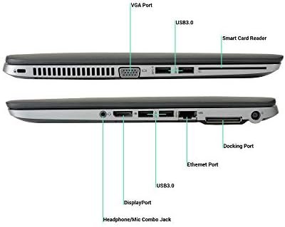 HP EliteBook 840 G2 14in HD Laptop Computer, Intel Core i5-5200U up to 2.70GHz, 8GB RAM, 128GB SSD, Bluetooth 4.0, WiFi, Windows 10 Professional (Renewed) - Image 5