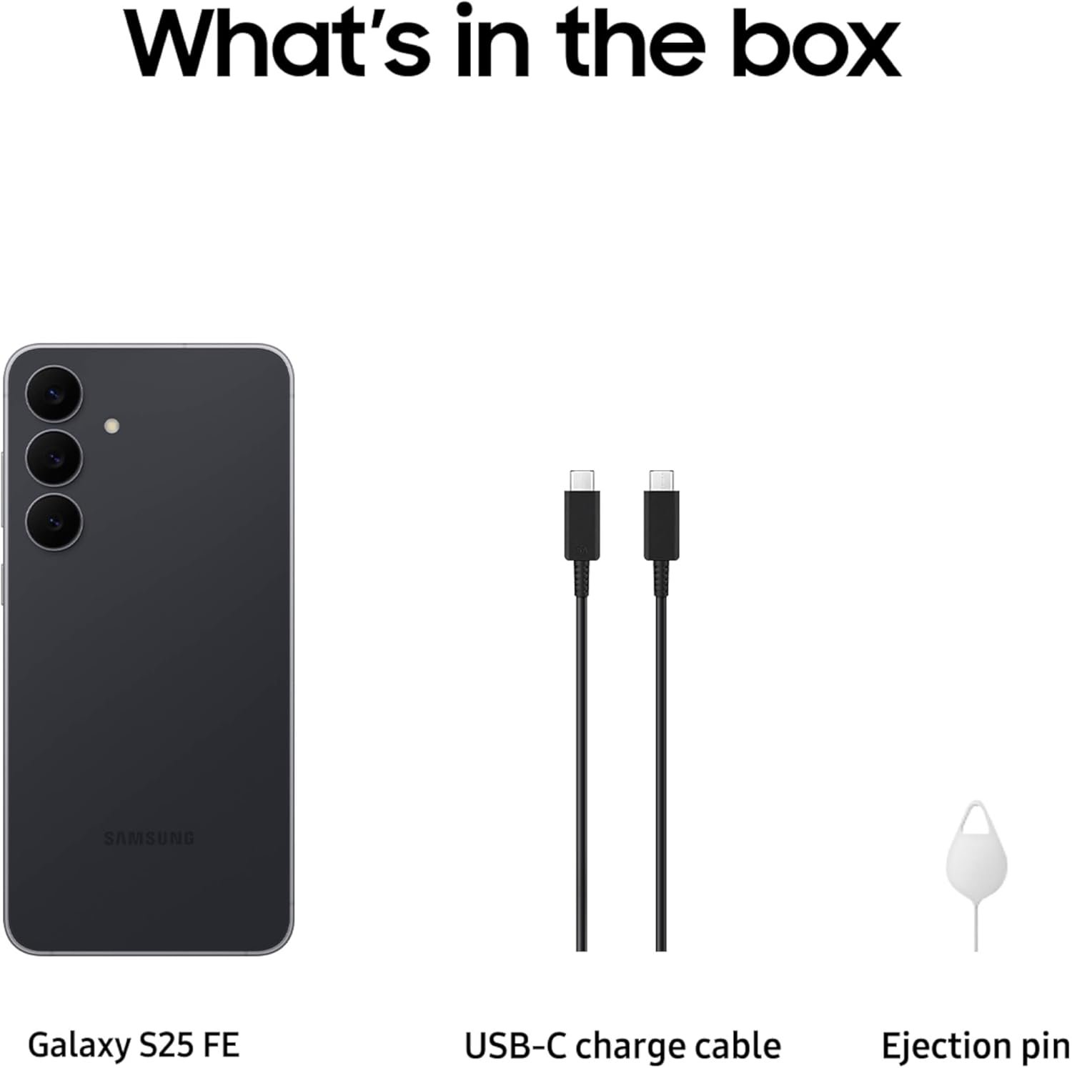 Samsung Galaxy S25 FE Cell Phone (2025), 256GB AI Smartphone, Unlocked Android, Large Display, 4900mAh Battery, High Res-Camera, AI Photo Edits, Durable, US 1 Yr Warranty, JetBlack - Image 10