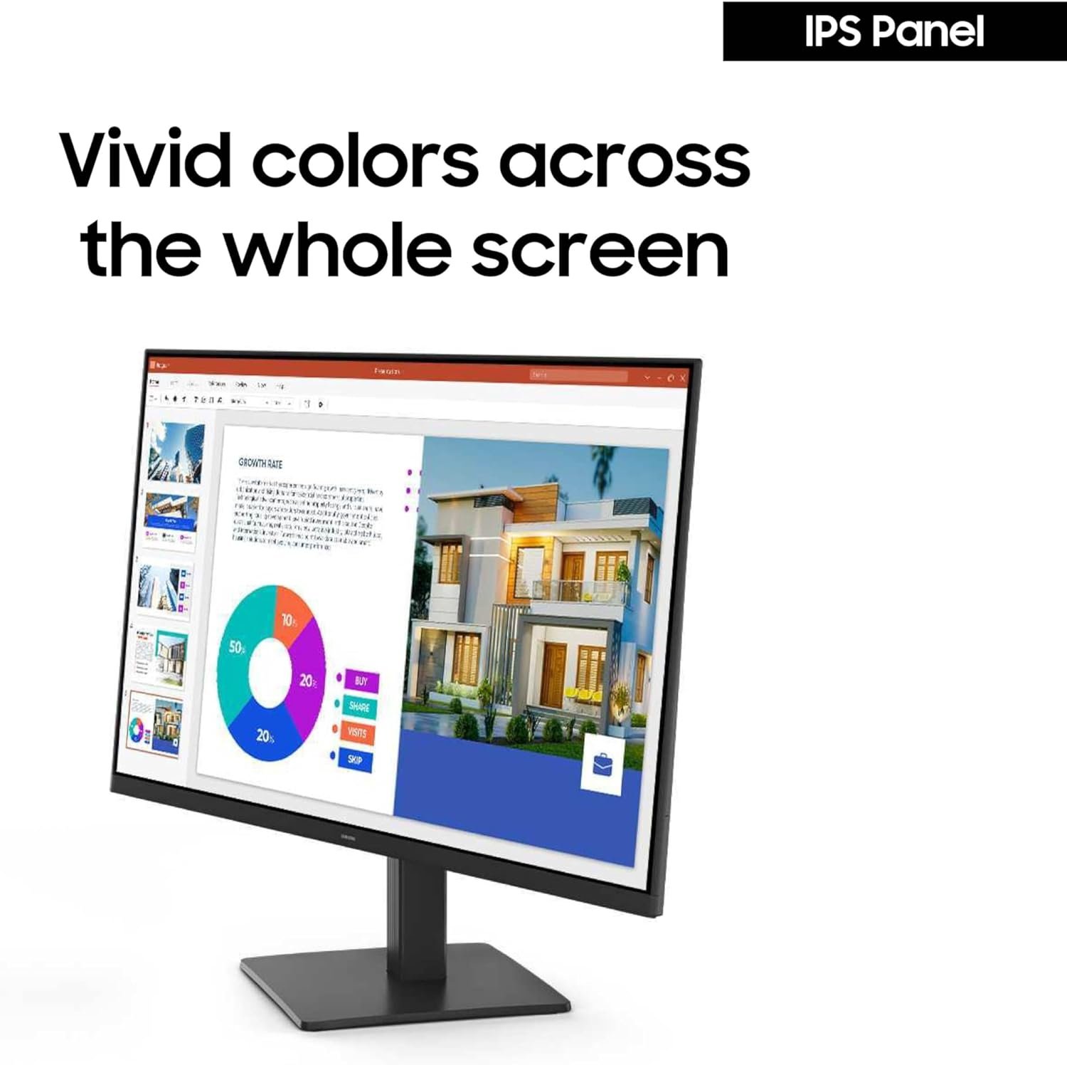 Samsung 27" S3 (S32GF) FHD High Resolution 120Hz Monitor with IPS Panel, Flicker Free, Eye Saver Mode, LS27F320GANXZA, 2025 - Image 3