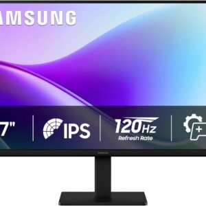 Samsung 27" S3 (S32GF) FHD High Resolution 120Hz Monitor with IPS Panel, Flicker Free, Eye Saver Mode, LS27F320GANXZA, 2025