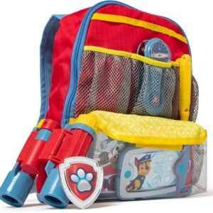 Melissa & Doug PAW Patrol Pup Pack Backpack, Adventure-Ready PAW Patrol Toys for Kids with Whistle, Binoculars, & Mission Cards, Preschool Toys for Girls & Boys Ages 3+