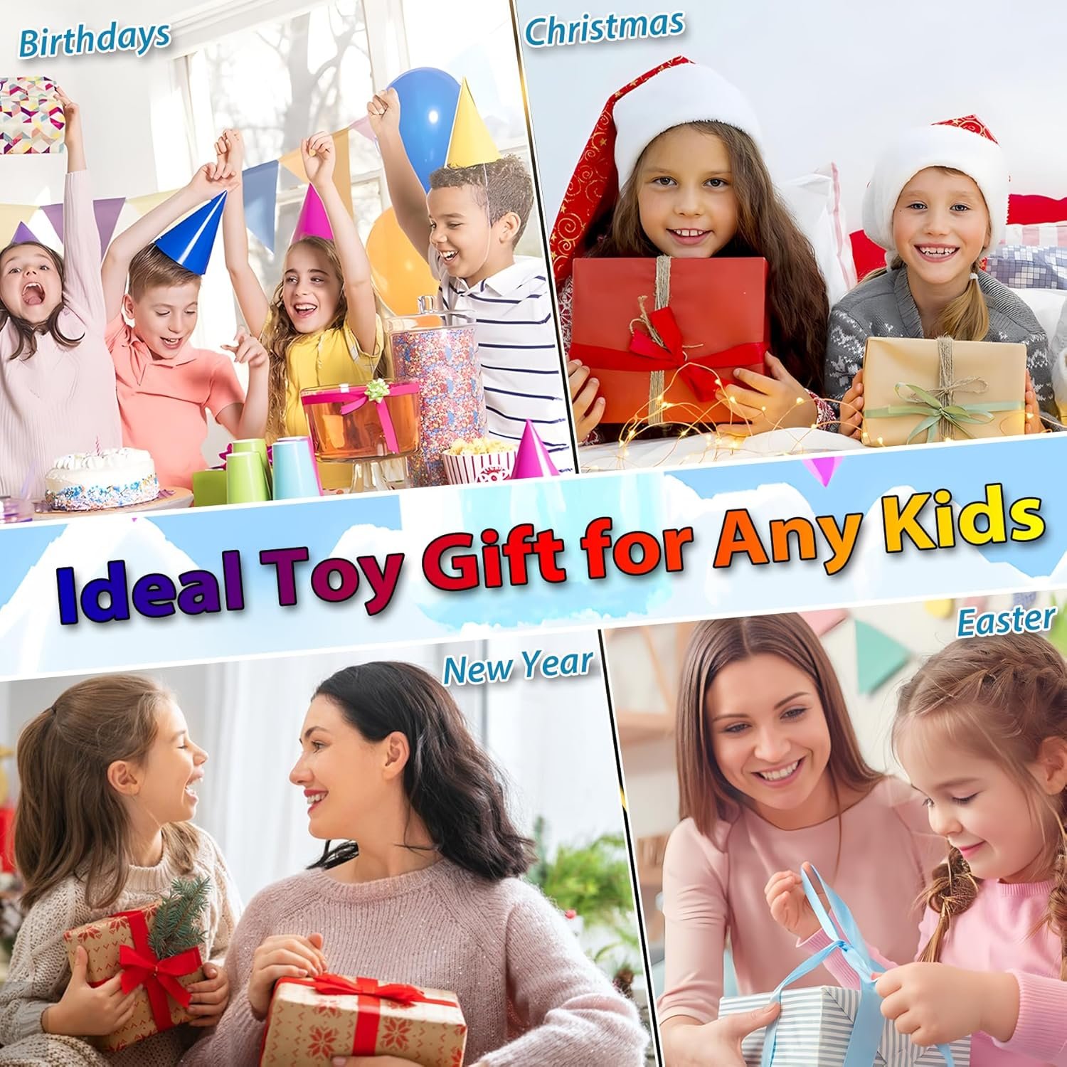 16 Bit Handheld Game Console for Kids Preloaded 100 Retro Video Games, Portable Gaming System Rechargeable Battery 3.2" IPS Screen, Mini Travel Electronic Toy Gifts for Boys Girls (Blue) - Image 7