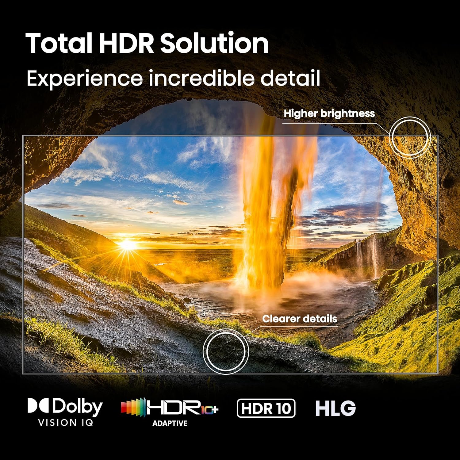 Hisense 65" Class U6 Series Mini-LED 4K UHD Smart Fire TV (65U65QF, 2025 Model) - QLED, Native 144Hz, HDR10+, Dolby Vision IQ, Dolby Atmos, Game Mode Pro, ALLM, Alexa Built in, Black - Image 10