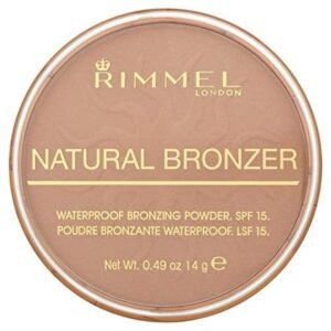Rimmel London Natural - 022 Sun Bronze - Bronzer, Matte Finish, 0.49oz