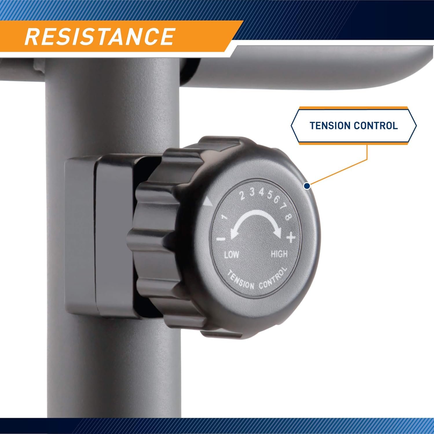 Marcy Home Fitness Personal Exercise Bike with Adjustable Magnetic Resistance for Cardio Workout and Cycle Training - Image 4